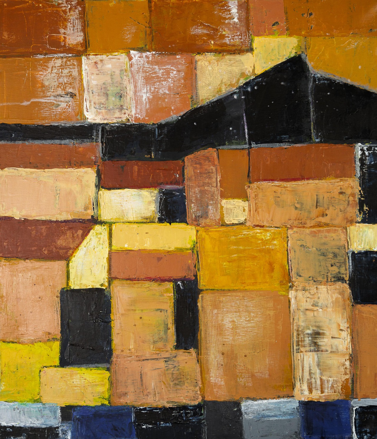 Propriano, huile sur toile, 60 x 80