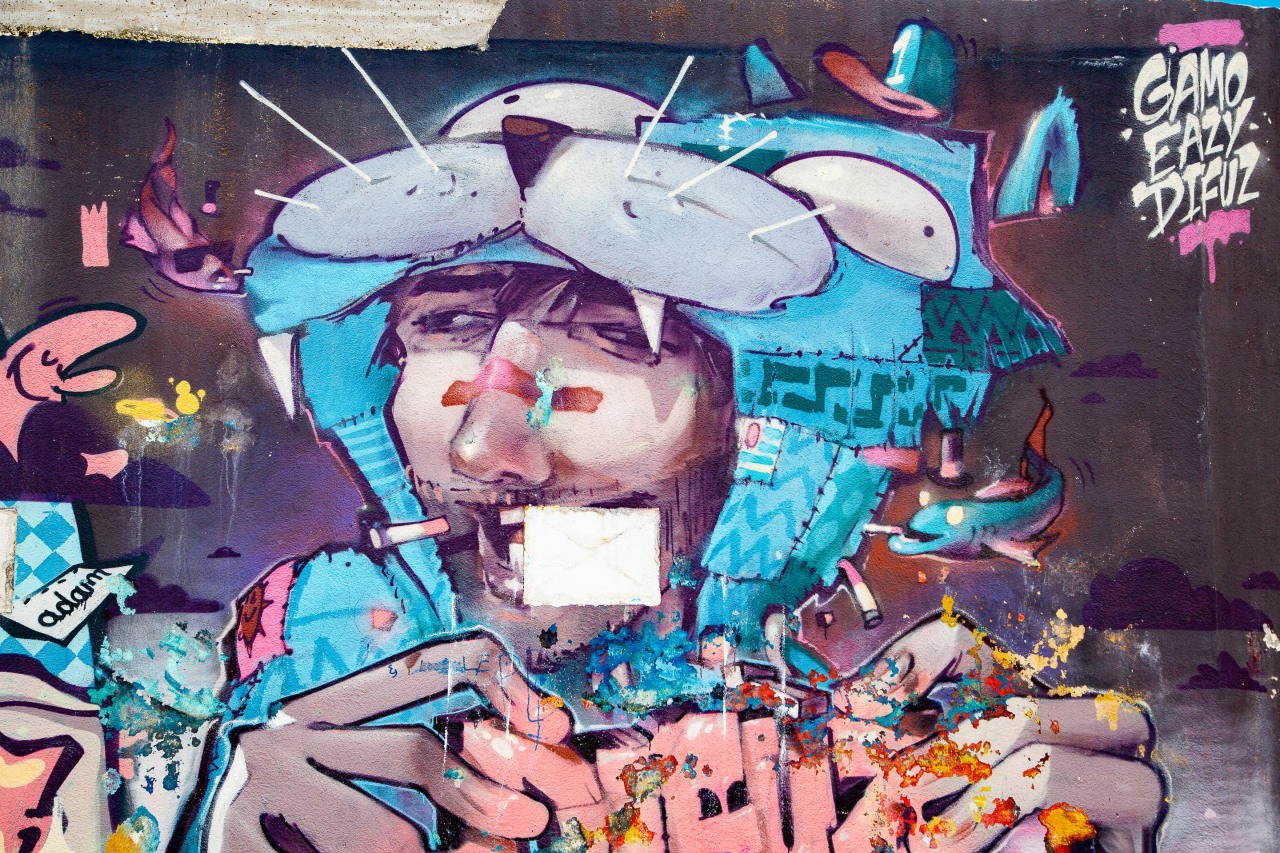 Sur les murs