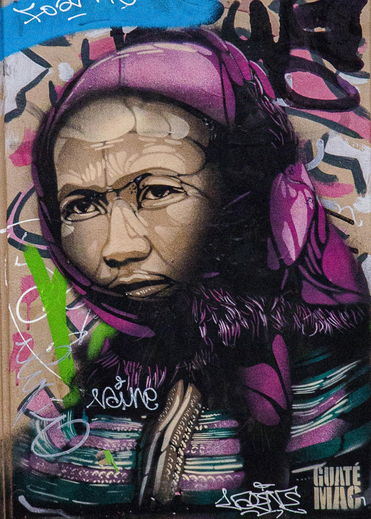 Sur les murs