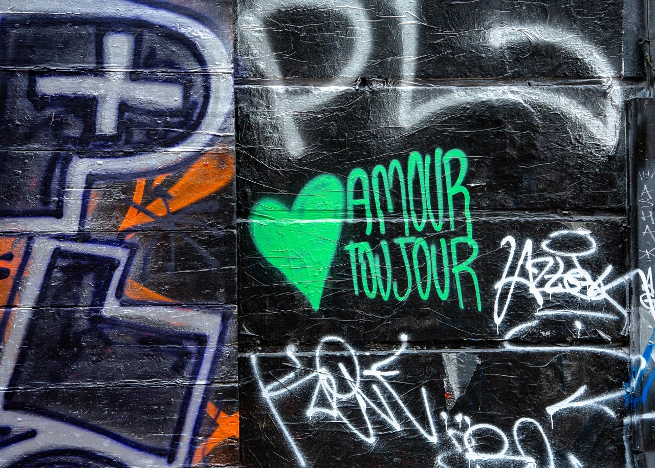 Sur les murs