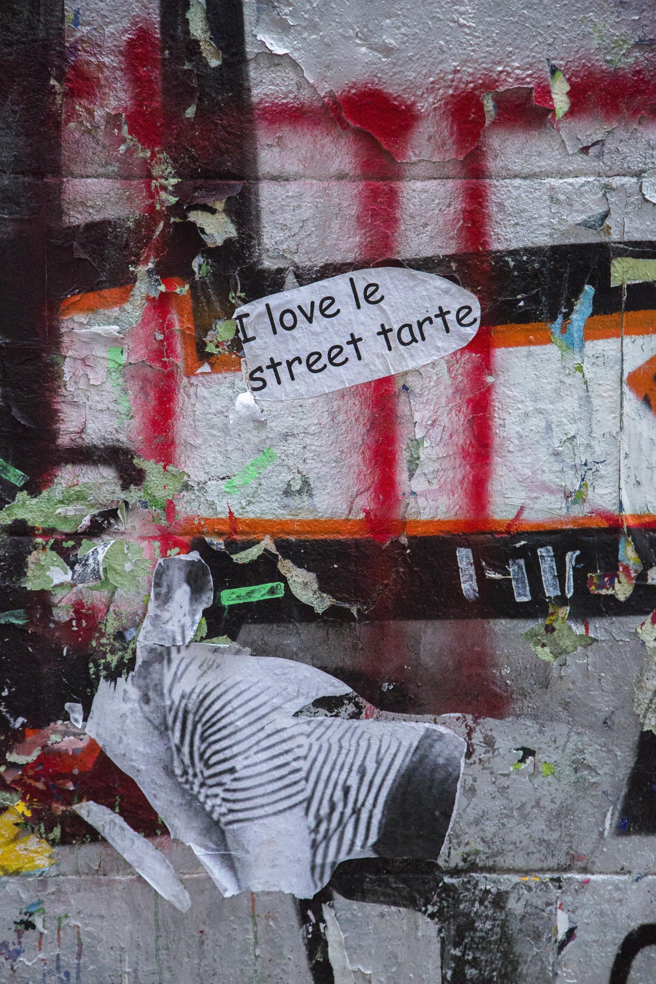 Sur les murs