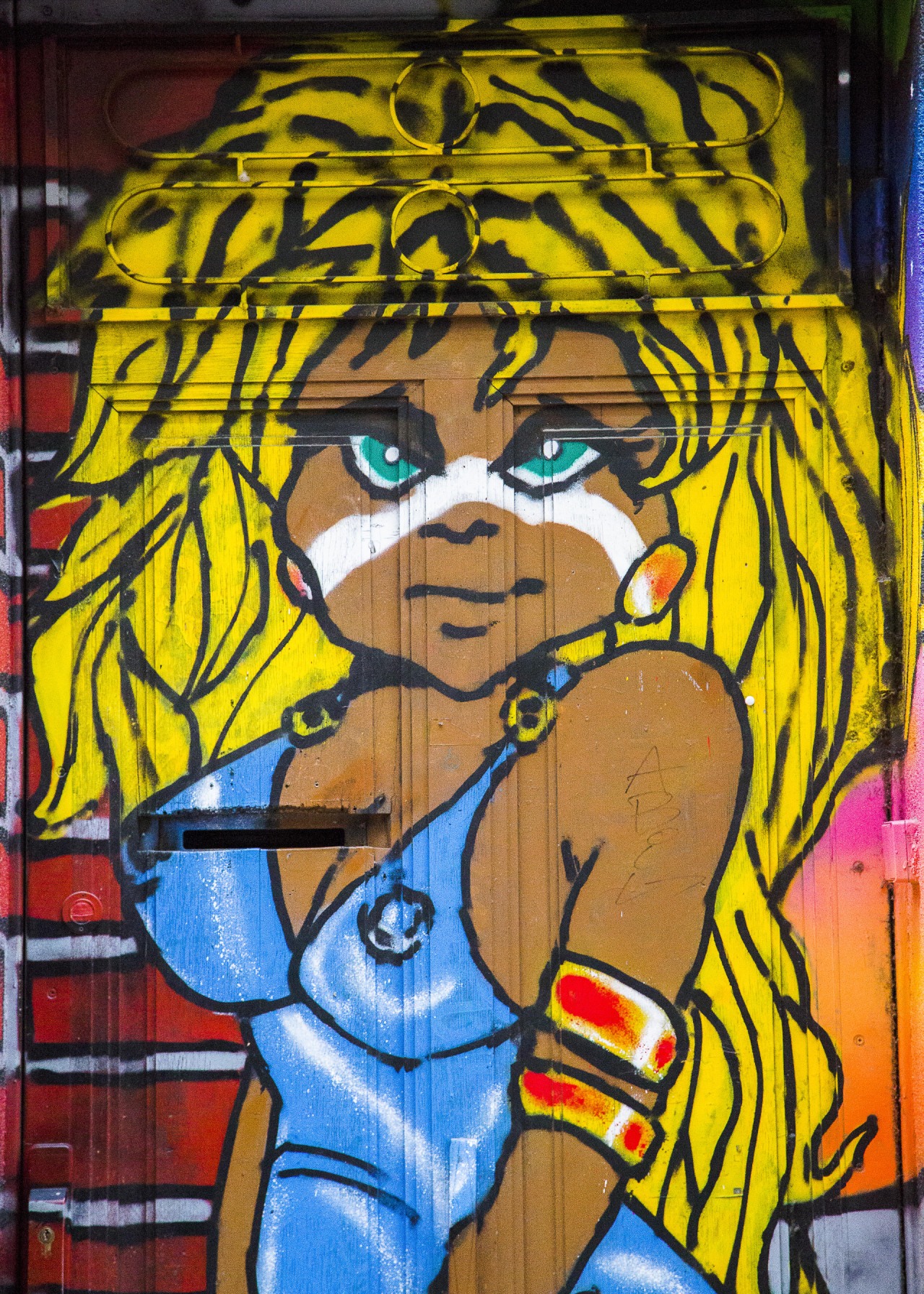 Sur les murs