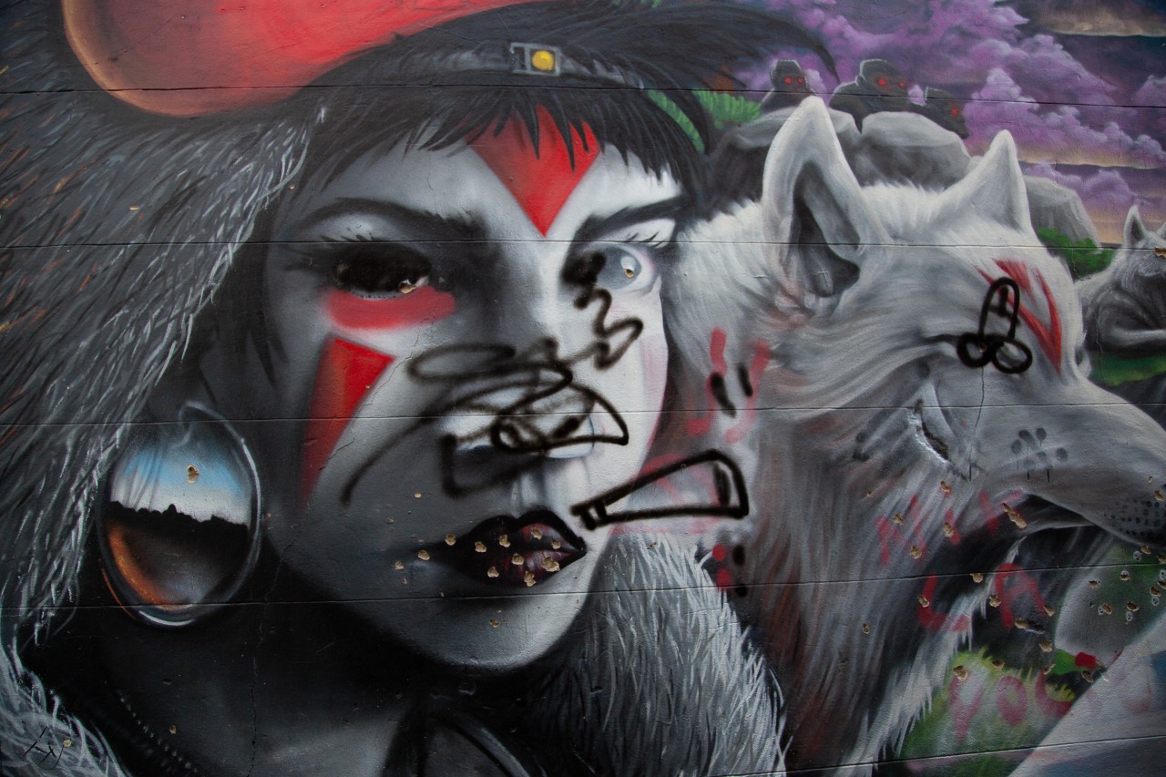 Sur les murs