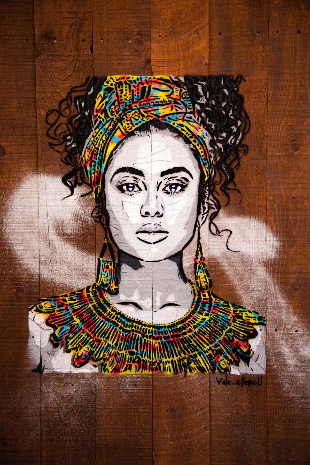 Sur les murs
